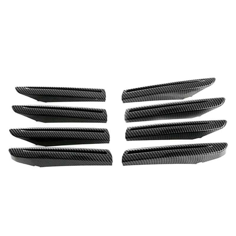 Front Grille Exterior Accessories Bumper Decoration Carbon Fiber Body Kit for Toyota Land Cruiser 300 LC300 2022 2023