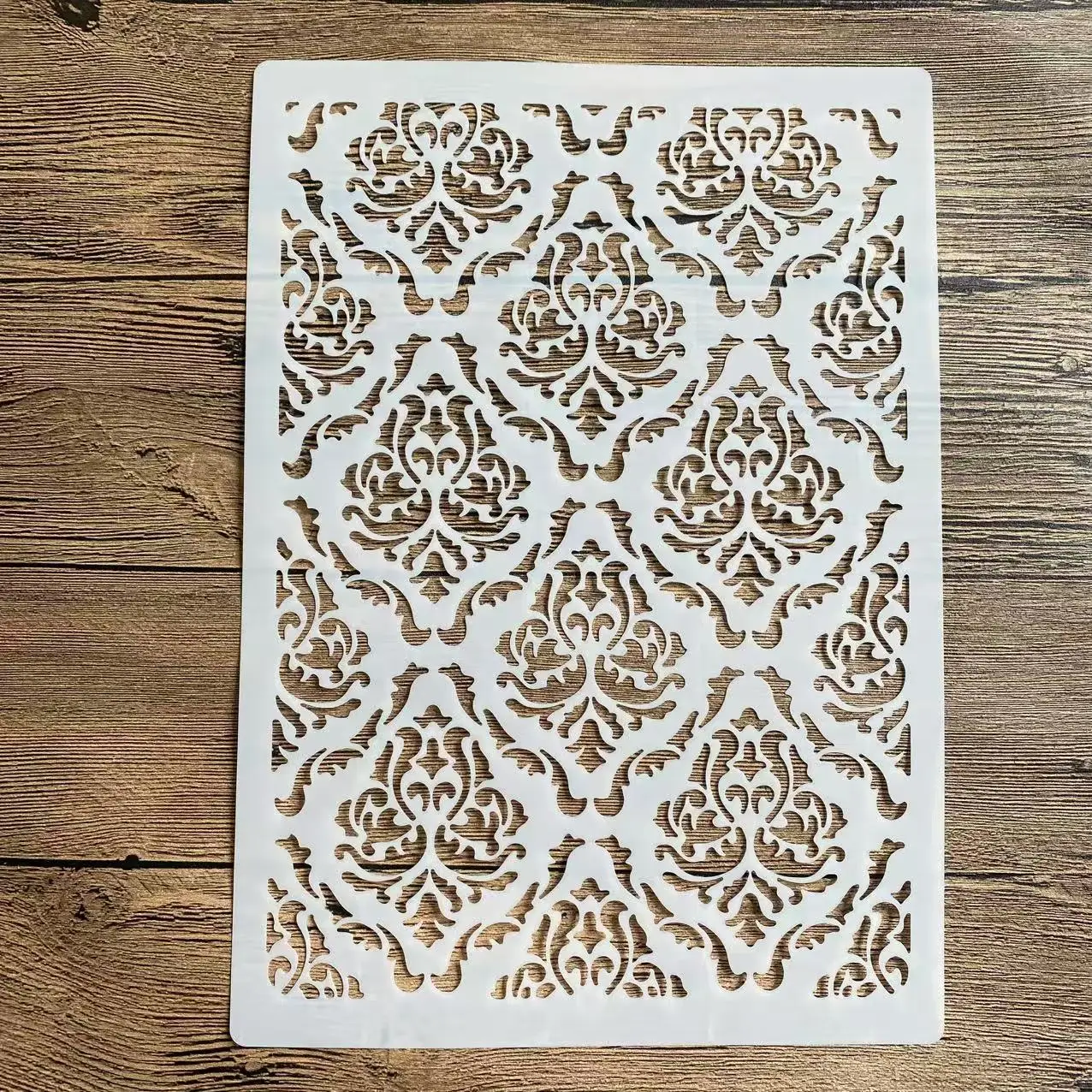 A4 size Wall Painting Stencils Stamp Scrapbook Album Decorative Embossing Craft Paper DIY Flower Label Stencil  mandala