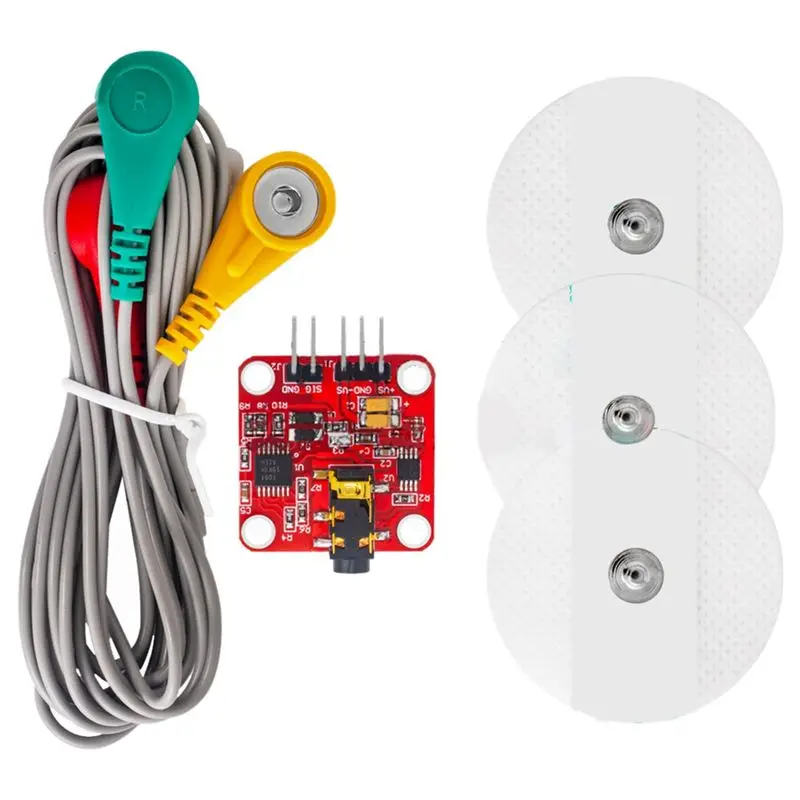 AED7-Muscle Electrical Sensor Module EMG Signal Collection For Arduino Electronic Development Kit,For Mobile Electronics