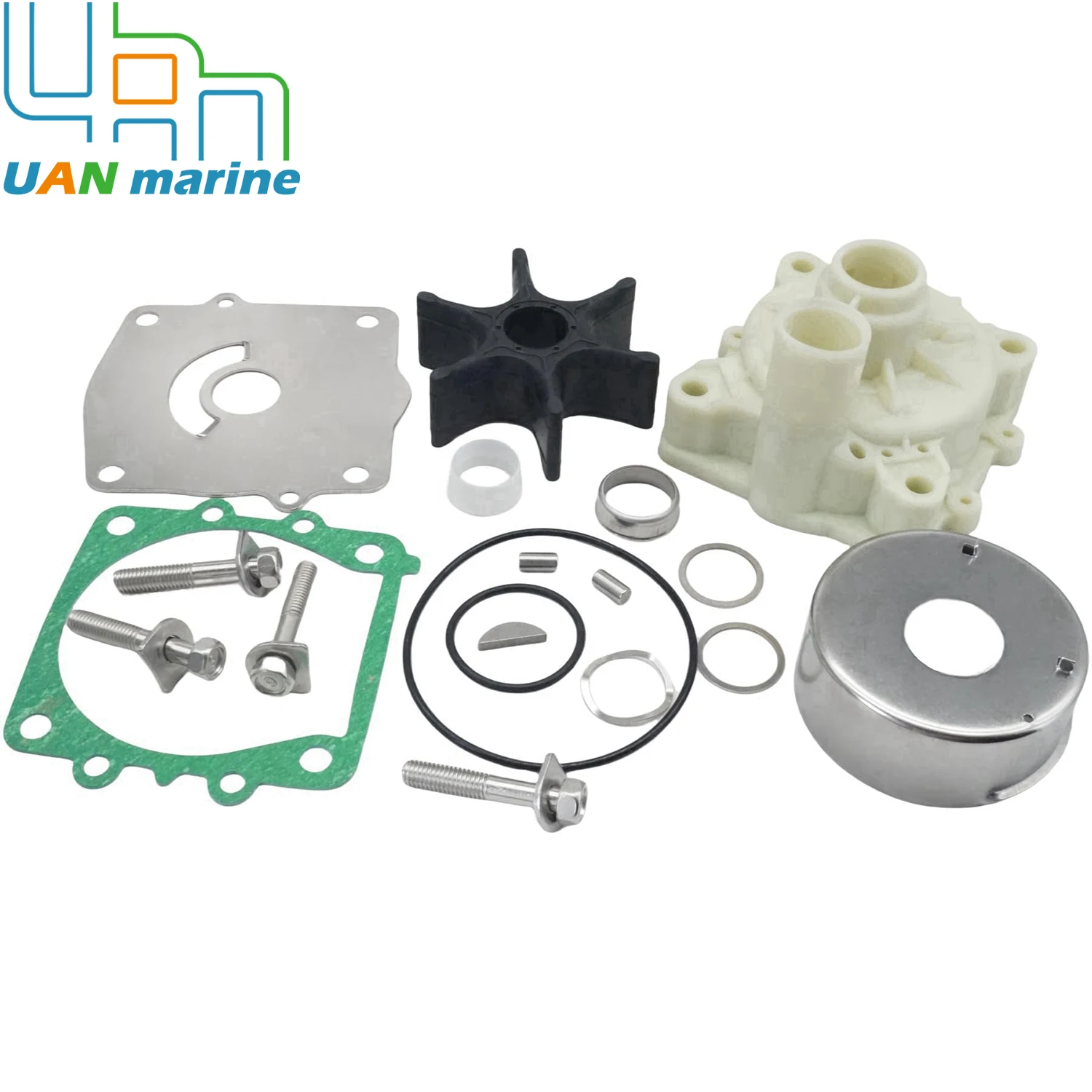 

Ремкомплект крыльчатки водяного насоса с корпусом для Yamaha 2 и 4-тактных двигателей 150, 175, 200, 250 л.с. (61A-W0078, 61A-W0078-01, 61A-44311, 18-3395)