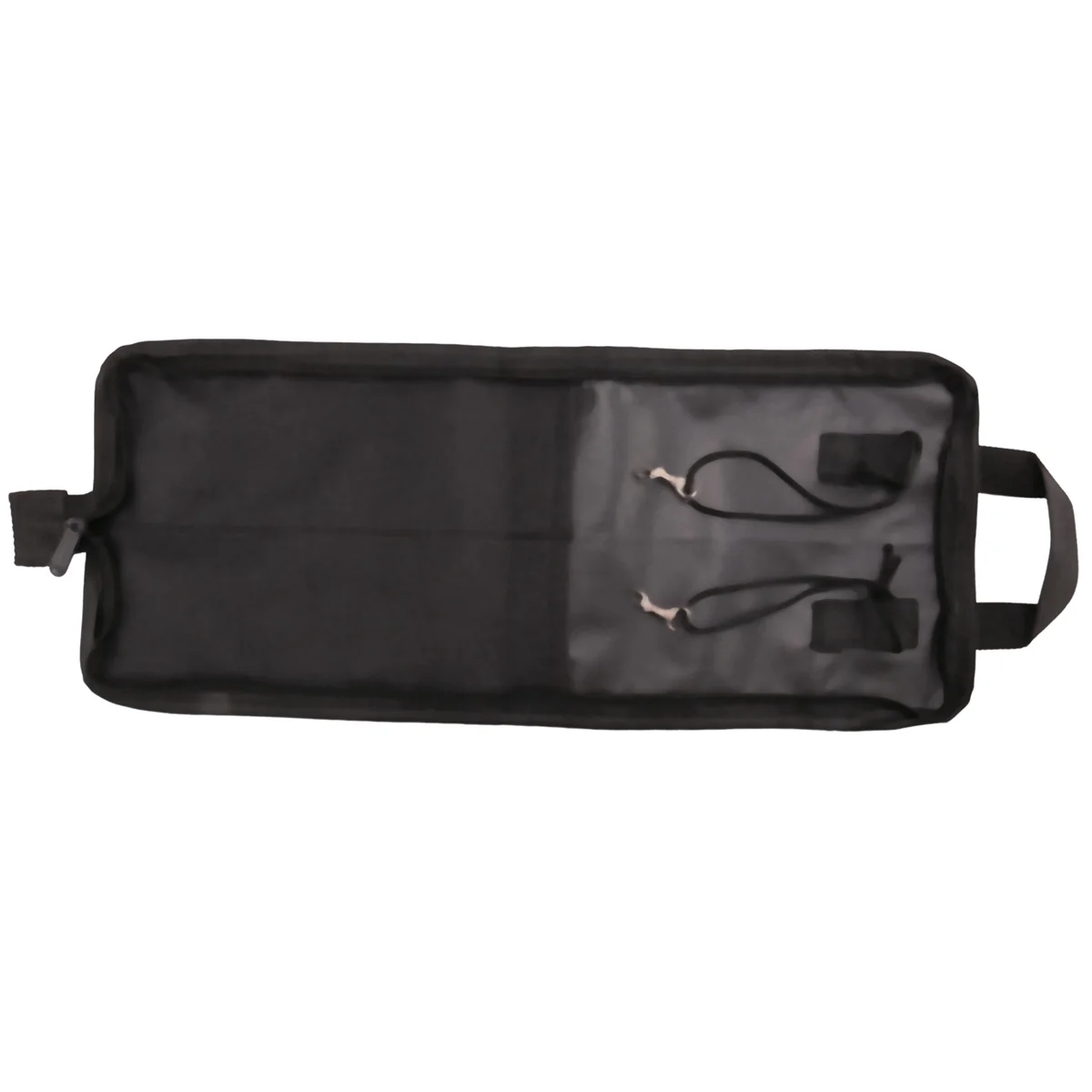 B74A 2X Oxford Cloth Black Drumstick Drum Stick Mallet Bag Holder Carry Case with Handy Strap