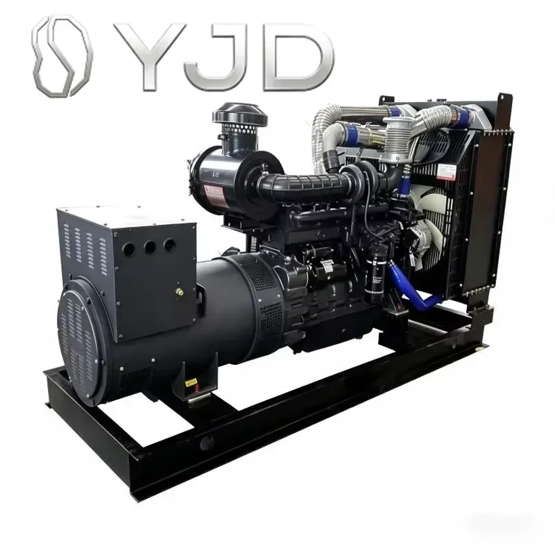YJD 30kW 37.5KVA Water Cooled Diesel Generator Set 24V Electric Start All Copper Brushless Alternator Silent Open Frame