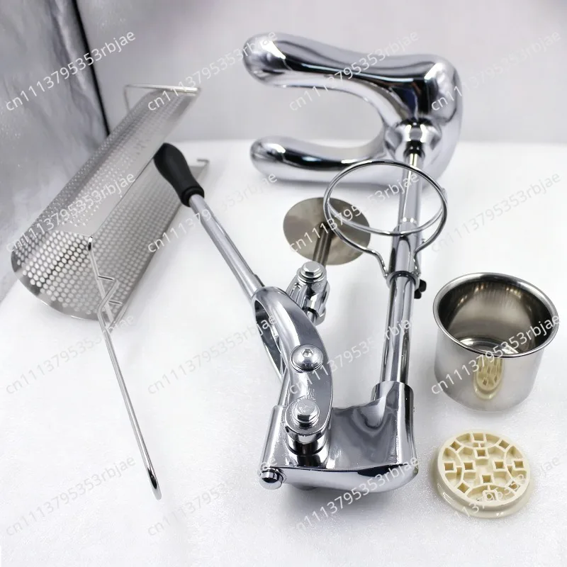 For French Fry Press Commercial Household Extra Long French Fry Machine 30cm Press Extruder with Mesh