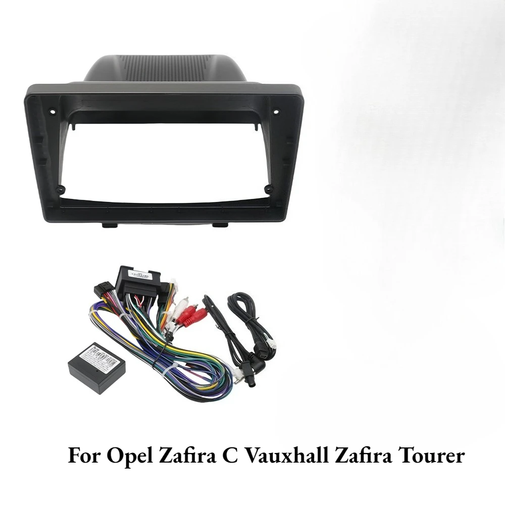 

9 Inch Car Frame Adapter + Canbus Box Decoder for Opel Zafira C Vauxhall Zafira Tourer, Android Radio Dash Fitting Panel Kit