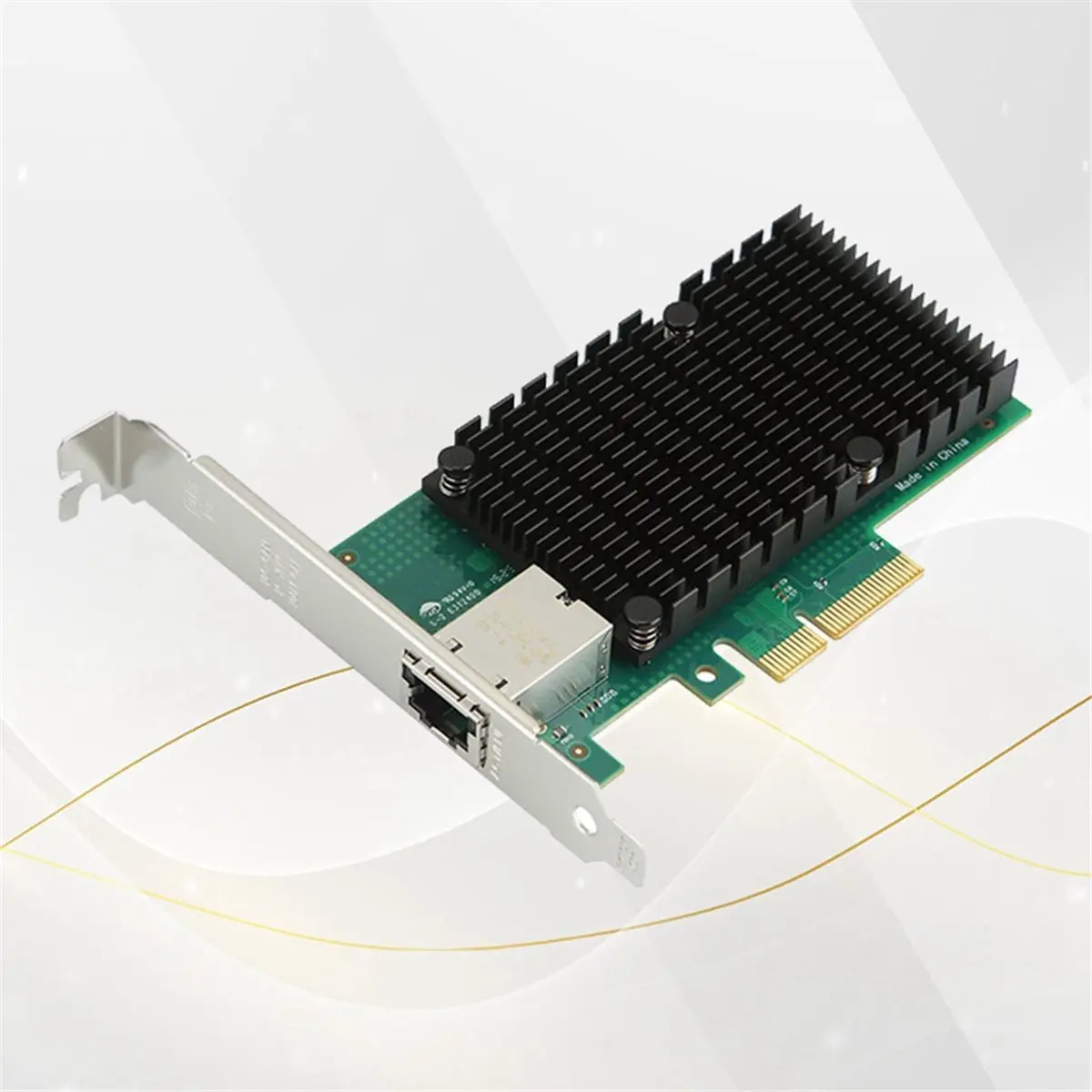 NEW FACTORY~10G PCIe 3.0 to RJ45 Network Card Wired Ethernet Server Network Card AQC107 Chip PCI Express LAN Adapter