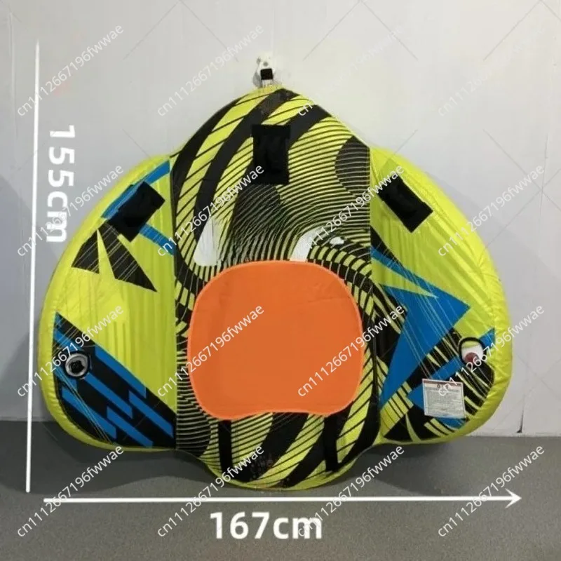 Fun Ring Rope Bundle Towale Tube For Boating Inflatale Water Sports Towale Tube 2 Person