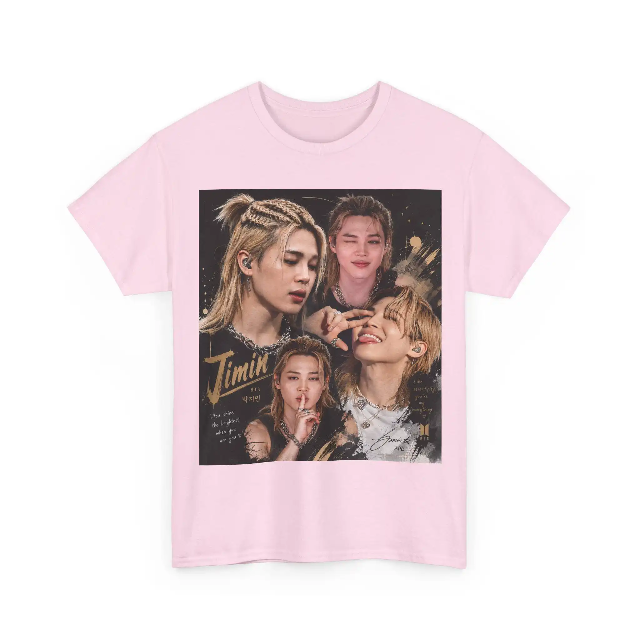 2026 New BT21 Jimin Arirang Unisex T-shirt Men Women Summer 100 Cotton Shirt Fashion High Quality Short Sleeved Top Streetwearv