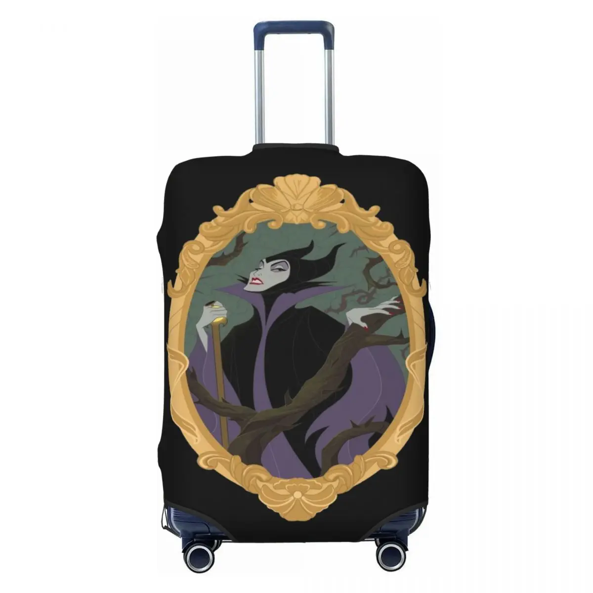 

Защитный чехол для чемодана с изображением Малефисенты из фильма, модный дорожный чехол для чемоданов 18-32 дюймов