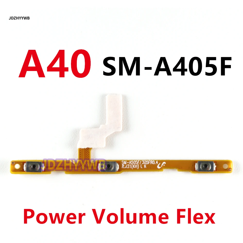 Charging Port Board Volume Power On Off Button Main Mother Board Flex Cable For Samsung A40 A405F A40 SM-A405FN/DS 15W
