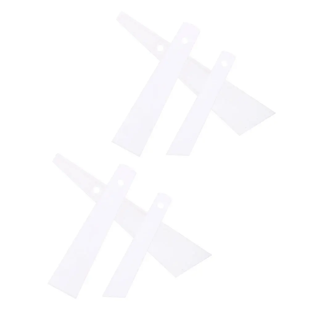 

2Sets Plastic Glue Spreaders Smear Sticks Comfortable Durable for DIY Handmade Craft Paint Application White