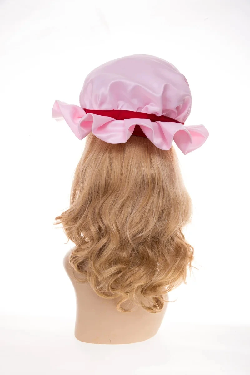 Anime TouHou Project Remilia Scarlet Różowy Kapelusz Lolita Akcesoria do Cosplayu Nakrycie Głowy