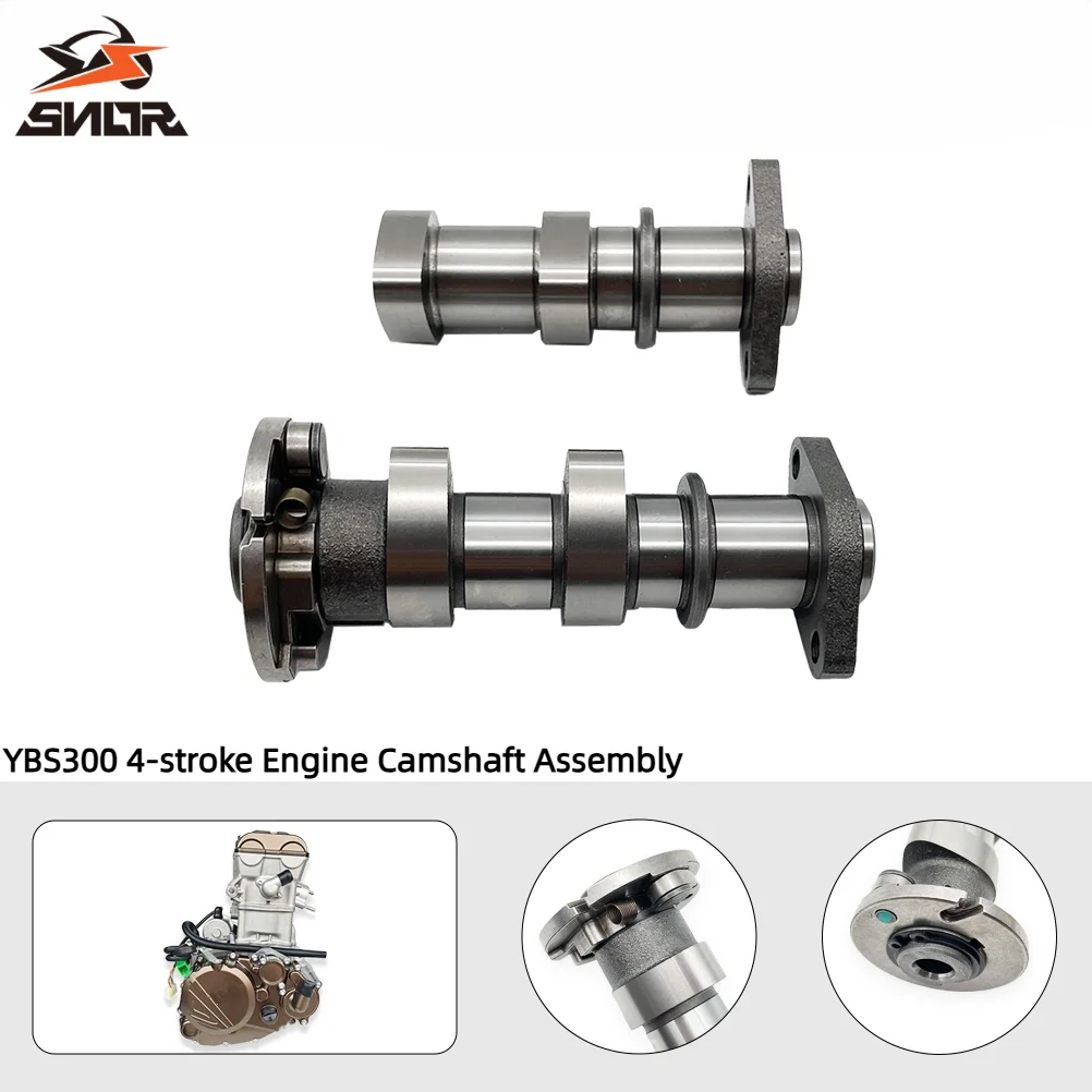 Conjunto de Árbol de Levas para Motocicleta SNOR para Motores LONCIN YBS300 KEWS K16 K23 HENGJIAN S7 STN V9 H9 BNK K10, Accesorios para Árbol de Levas