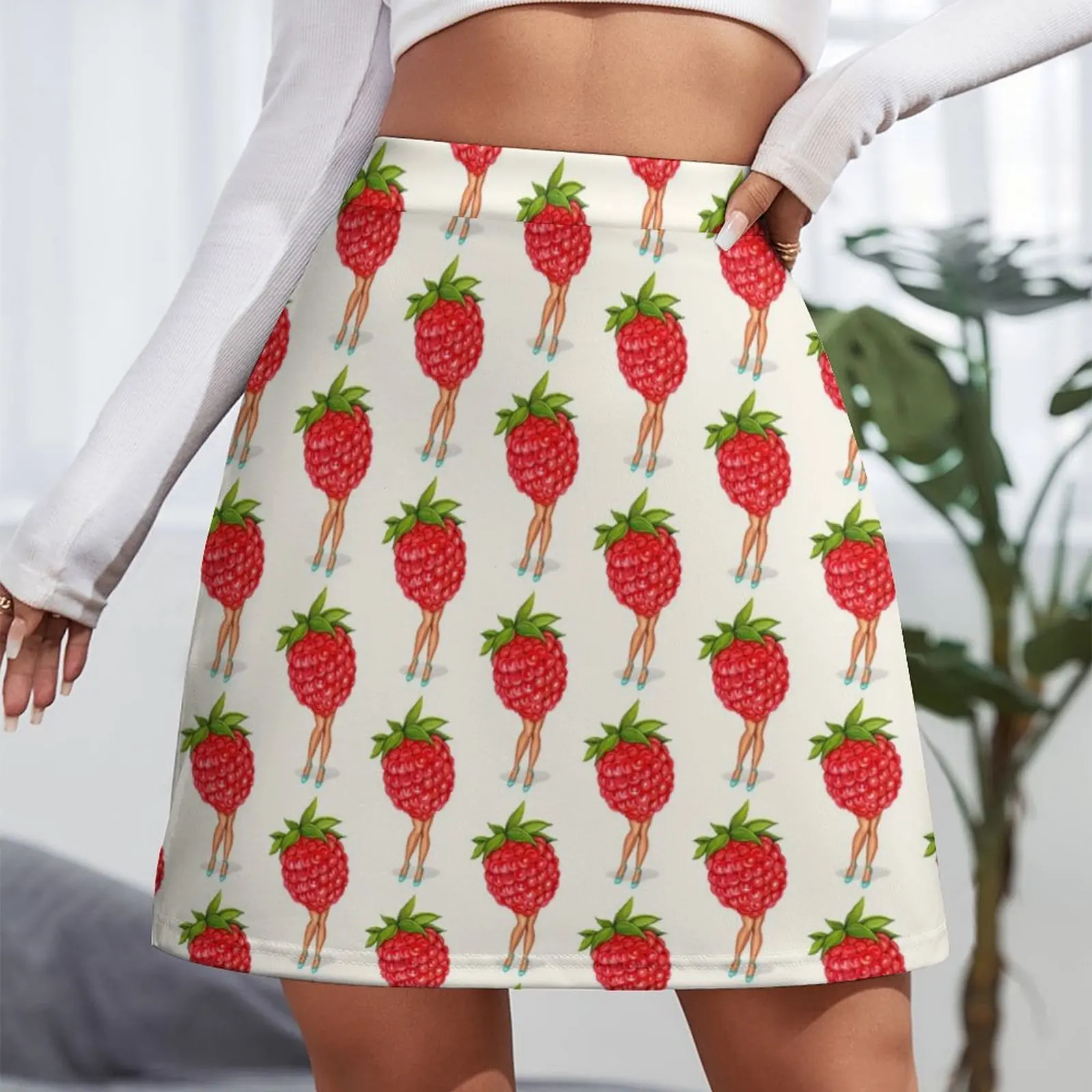 Raspberry Pin-Up III Mini Skirt cosplay modest skirts for women Mini Skirt