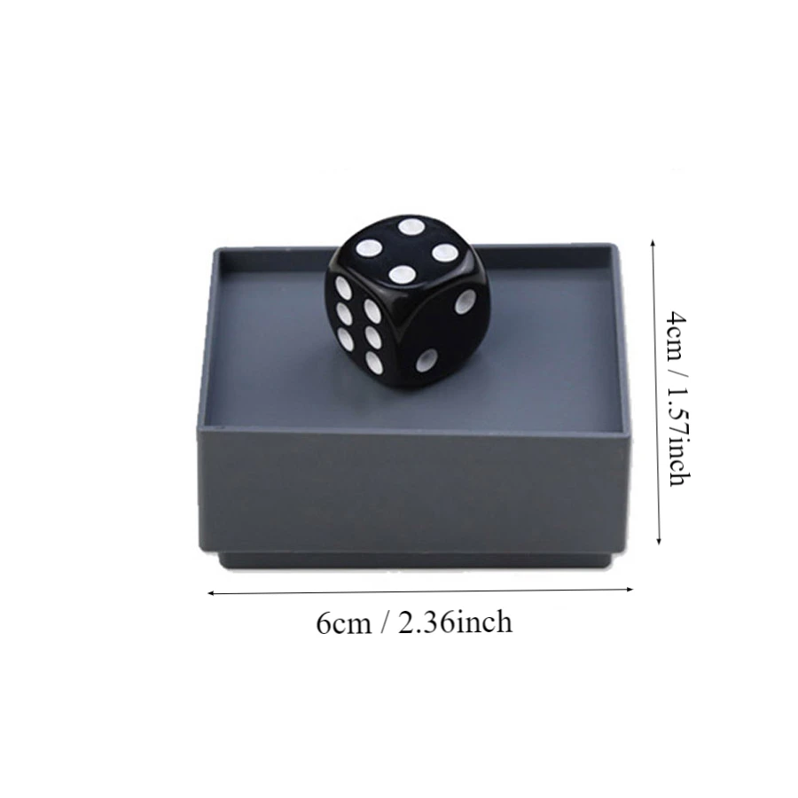 Visual Miracle Dice Magic - 6 Pcs Set All Dice Transform to Same Number No Skill Needed for Beginners Magic