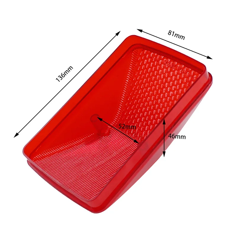 Road Passion Tail light Cover Rear Brake Light Tail Stop Lamp Case Cap For HONDA XR250 For KAWASAKI KLX250 KDX250 XR KLX KDX 250