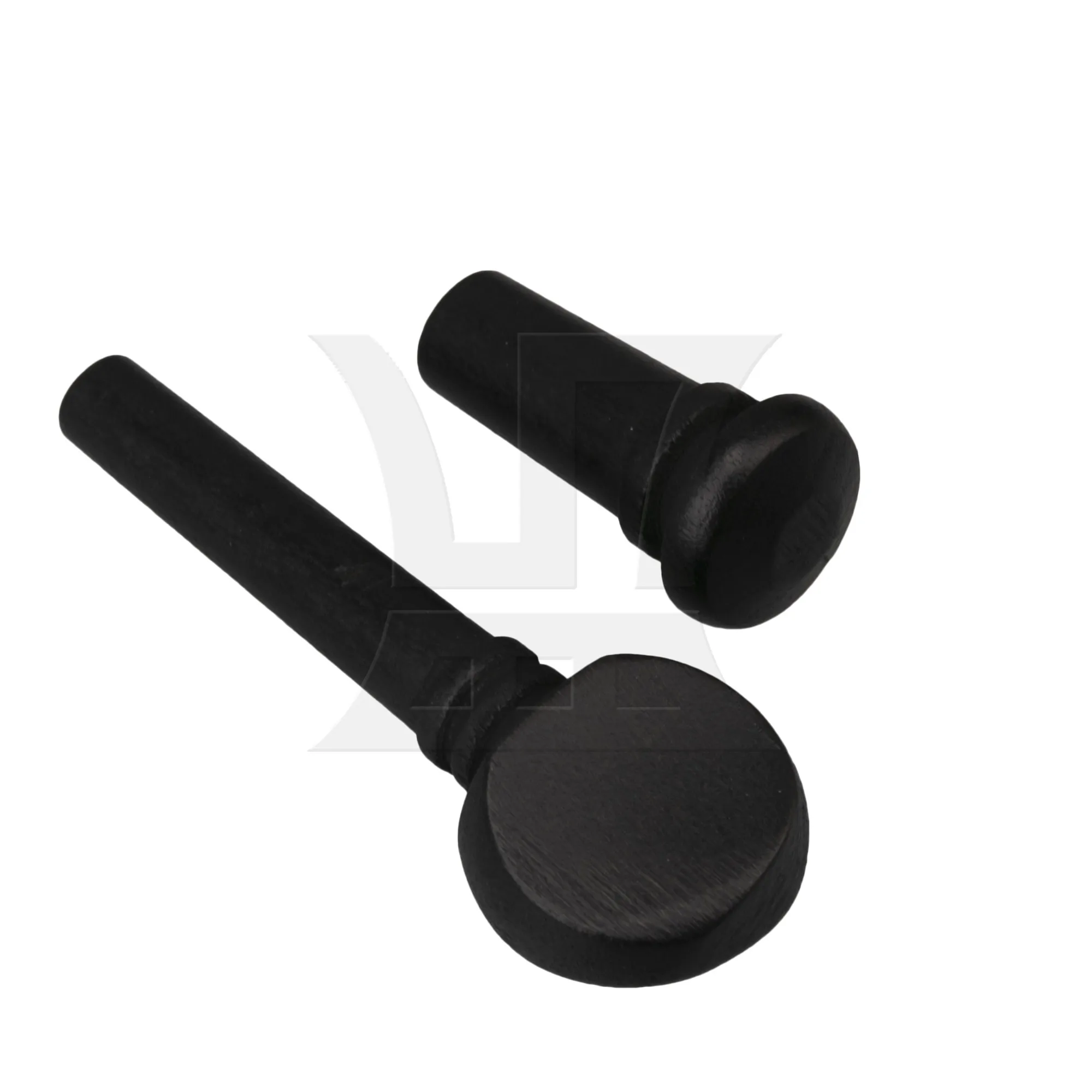 Yibuy Wood Stained Black Tuning Pegs for 1/16 Violin Strings Instrument
