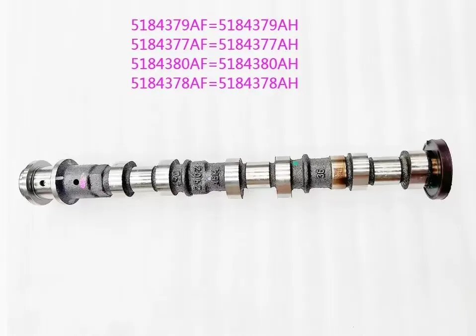 

WAP01 Inlet Camshaft, Exhaust Camshaft, 5184380AF,5184379AF,518477AF5184378AF,For:3.6L,Wrangler JK,Grand Cherokee,WK,LX300，2011-