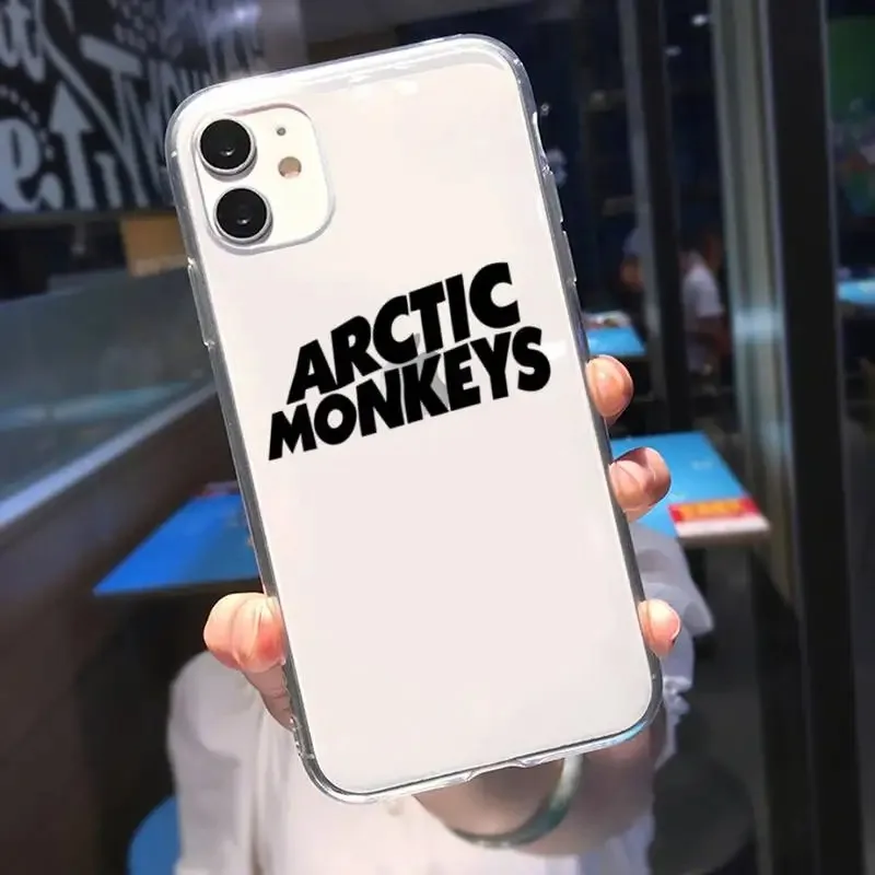 Arctic Monkeys Band Silicone Phone Case for iPhone 15 14 13 12 11 Pro Max X Xs Max XR SE 2020 8 7 Plus Soft Transparent Cover