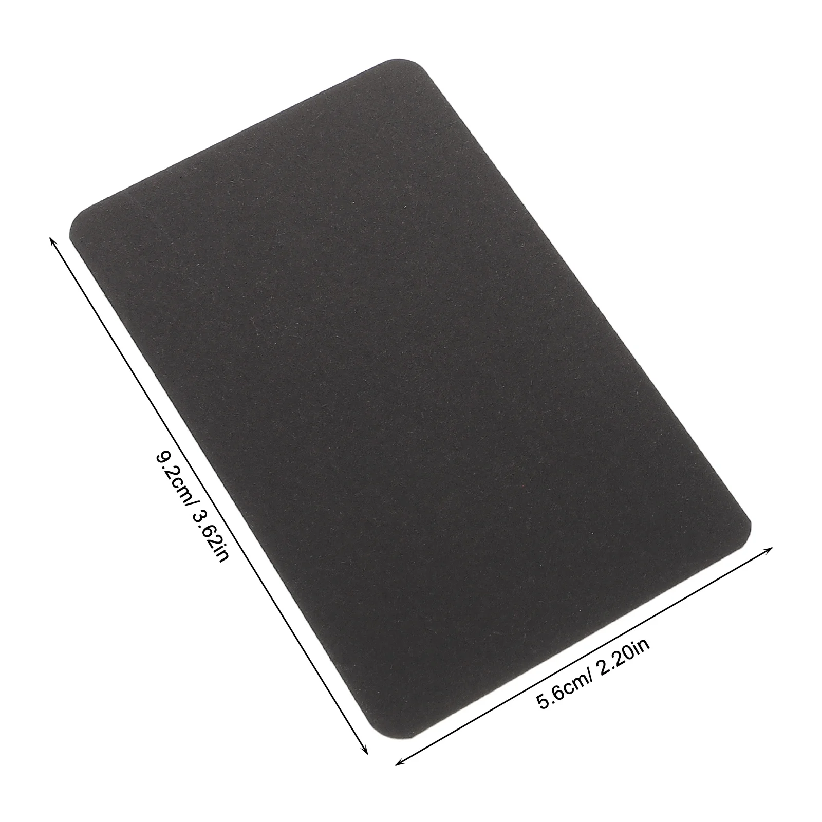 100 szt. Czarne, puste karty indeksowe, kartki do gry, rękodzieło, DIY, wytrzymałe, do pisania, nauki, rozrywki, kolekcjonowania, puste karty do gry.