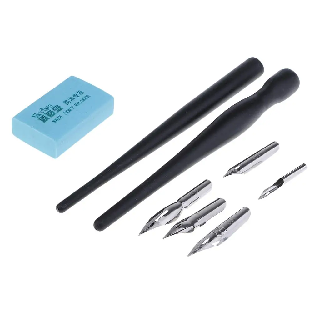 Fountain Pen Drawing Pen + Nib + for Drawing and Drawing by the Artist's Hand