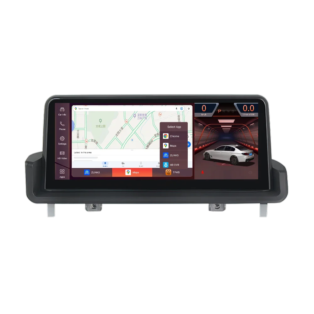 Car-play Multi-media Player Auto GPS Navigation Radio For BMW E90 2005-2012 10.25 Inch