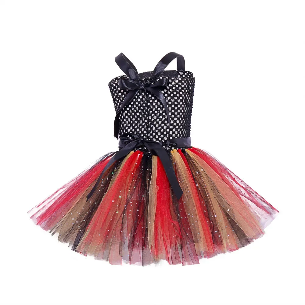 Girls Pirate Led Lighting Costume Fantasia Infantil Captain Cos Clothing Birthday Party Fancy Dress Halloween Costumes