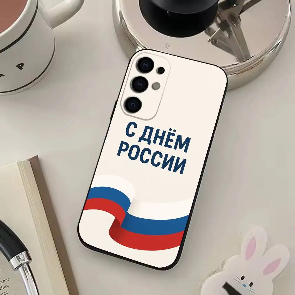 Чехол для телефона R-Russia с флагом F для Samsung S25, S24, S21, S22, S23, S30, Ultra, S20, Plus, Fe, Lite, Note, 10,9,5G, черный чехол
