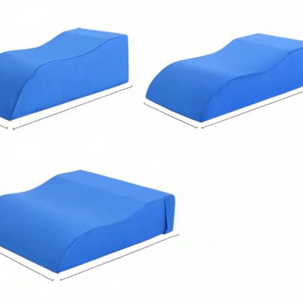 Ergonomic Memory Foam Leg Support Pillow Pregnancy Maternity Bed Wedge Cushion For Relieving Foot And Ankle Fatigue