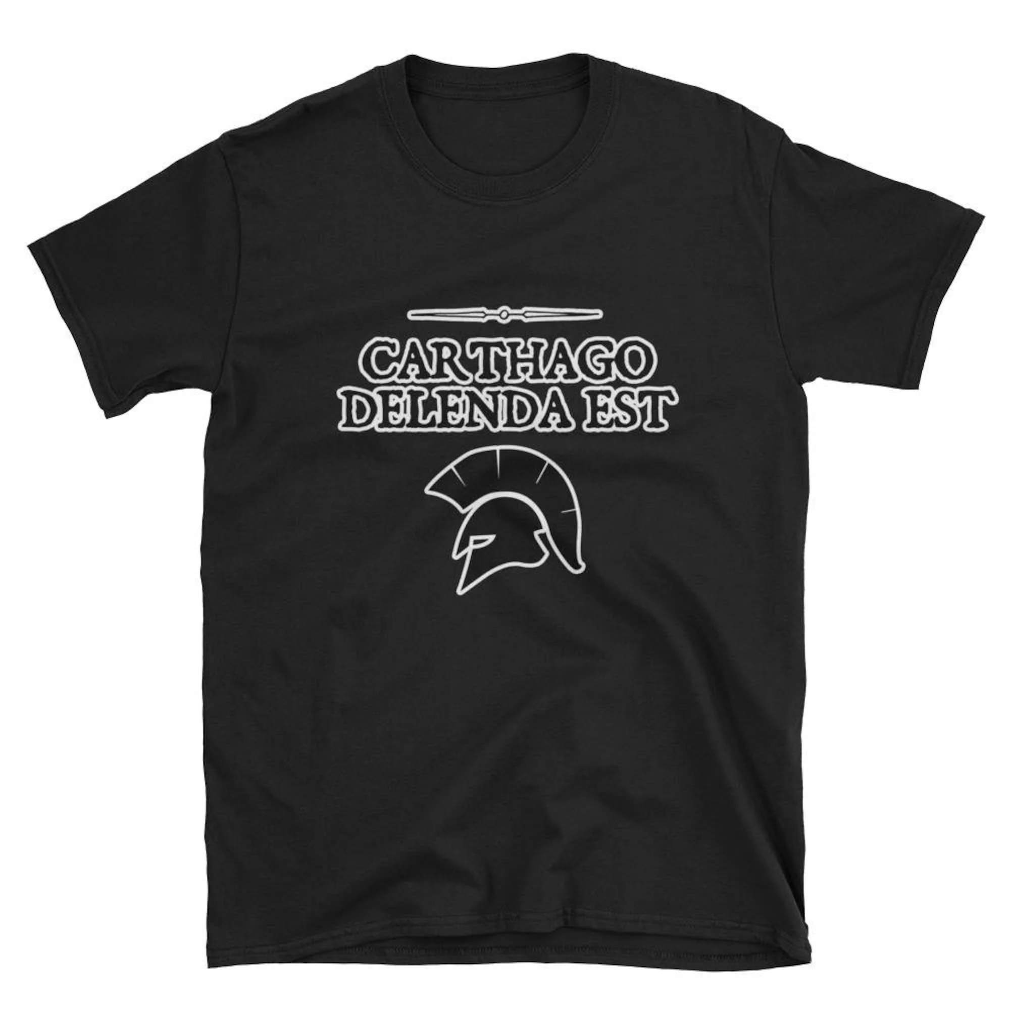 Carthago Delenda Est Carthage Is To Be Destroyed Cato Latin Classical Phrases T Shirt