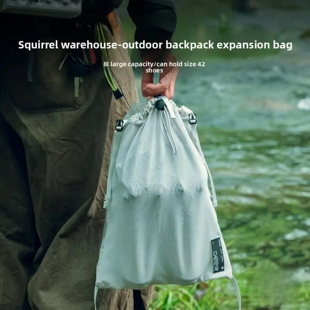 Portable Kangaroo Pouch Ultralight Construction Waterproof Fabric Gear Organizer Bag Versatile Durable Storage Bag