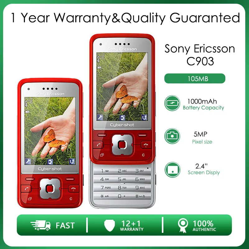 مراجعة شاملة لهاتف Sony Ericsson C903 المستعمل: أداء ممتاز بسعر مناسب