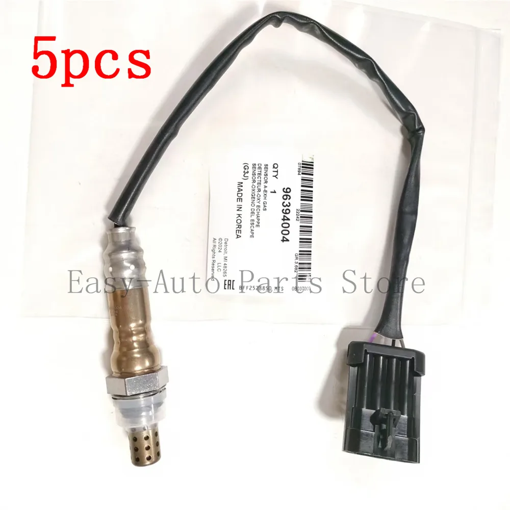

5 шт. датчик соотношения воздуха и топлива кислорода O2 96394004 96394003 Лямбда-зонд для CHEVROLET DAEWOO AVEO EPICA EVANDA KALOS ISUZU