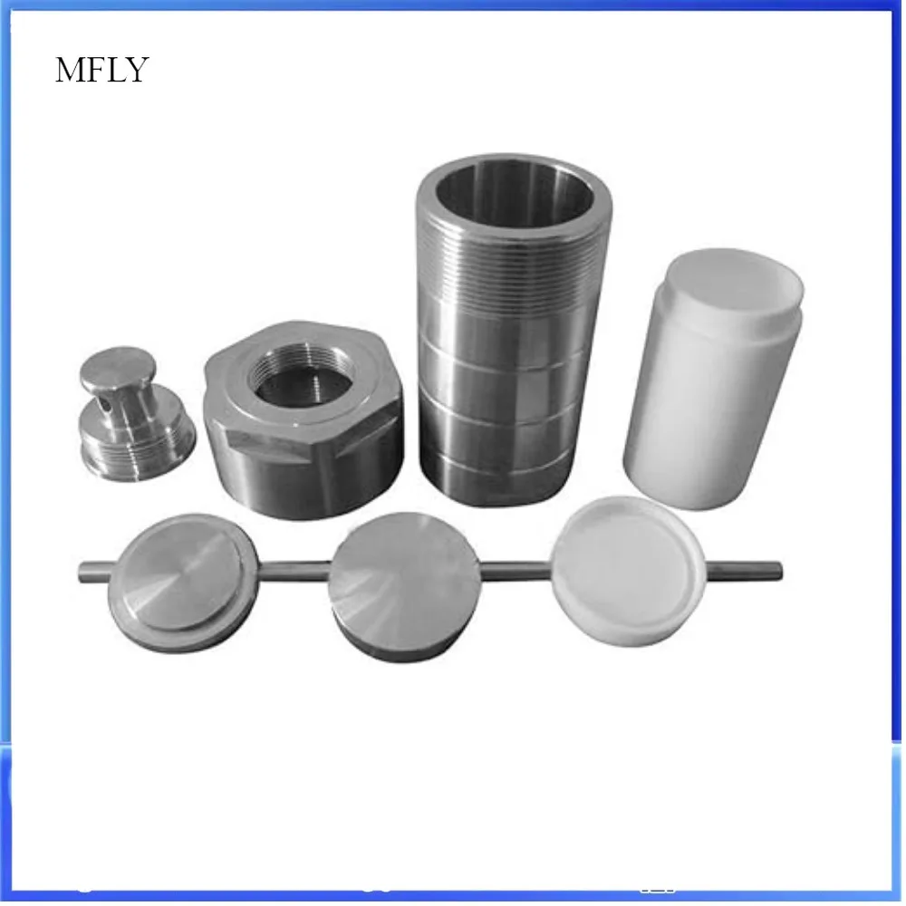 Hydrothermal Autoclave Reactor PTFE Teflon Liner High Temp Digestion Vessel Insoluble Substances 25ml 50ml 100ml Optional