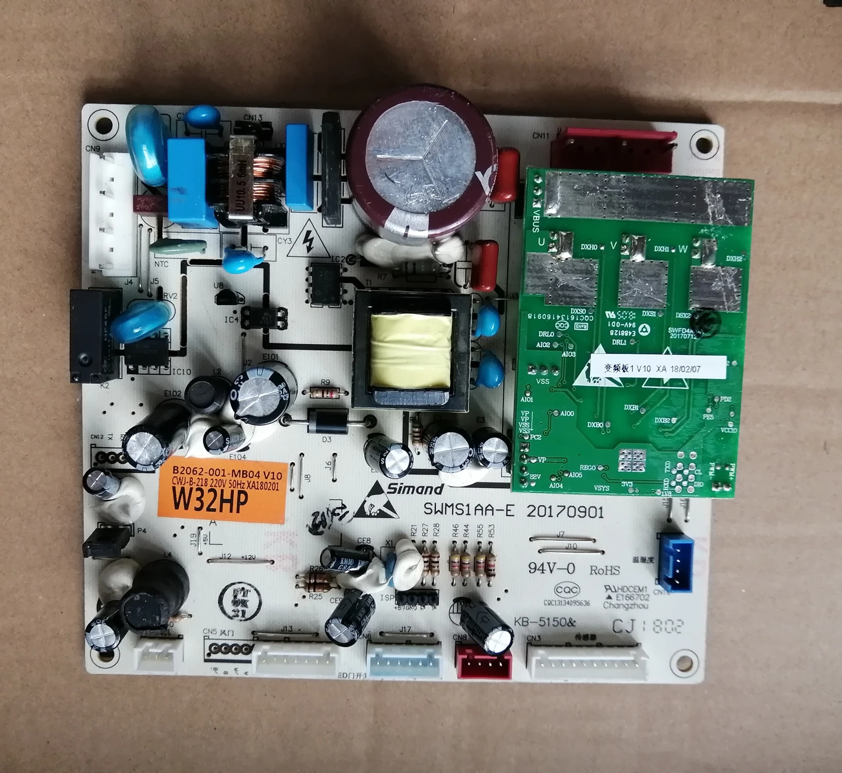 

B2062-001-MB04 computer board Suitable for Skyworth refrigerator power main W32HP main control