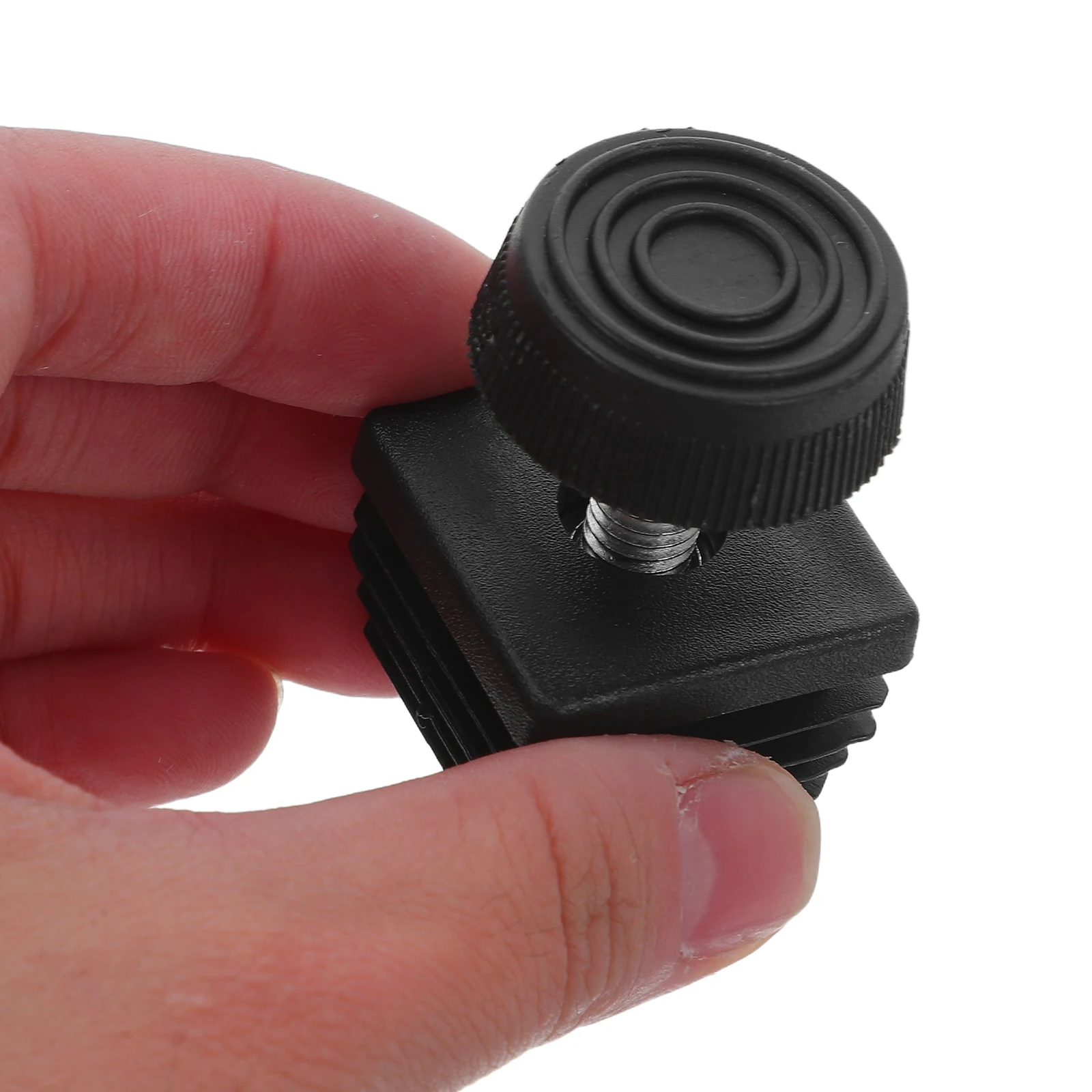 12Pcs Office Chair Foot Plugs Black Adjustable Leveling Feet for Table Desk Stool Legs Tube Insert Furniture Glide