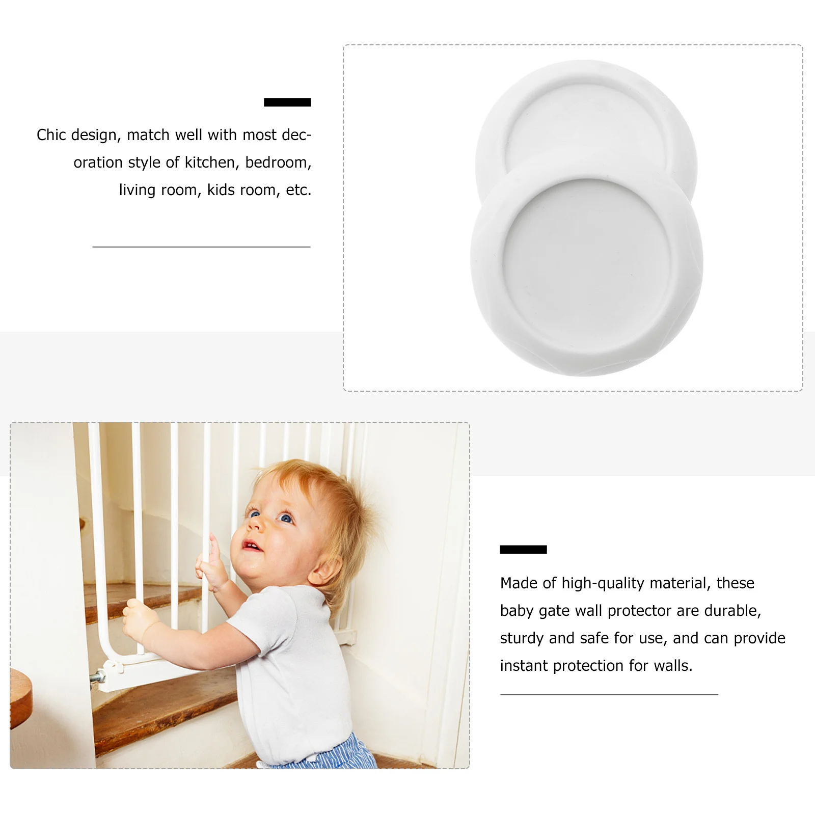 

2 шт., защита для детей, защита для ворот, простая в использовании, экономия времени, фестиваль на новоселье, подарок для семьи, друзей, защита для стен ворот