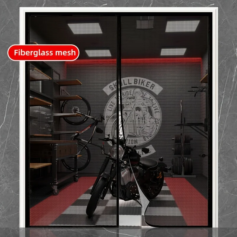 Fiberglass Mesh Anti-mosquito Breathable Door Curtain Door Mosquito Net Anti-cat and Dog Bite Home Curtain Non-perforated