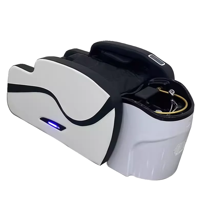 

High automatic intelligent electric massage hair washing bed with fumigation and steaming water circulation head therapy bed