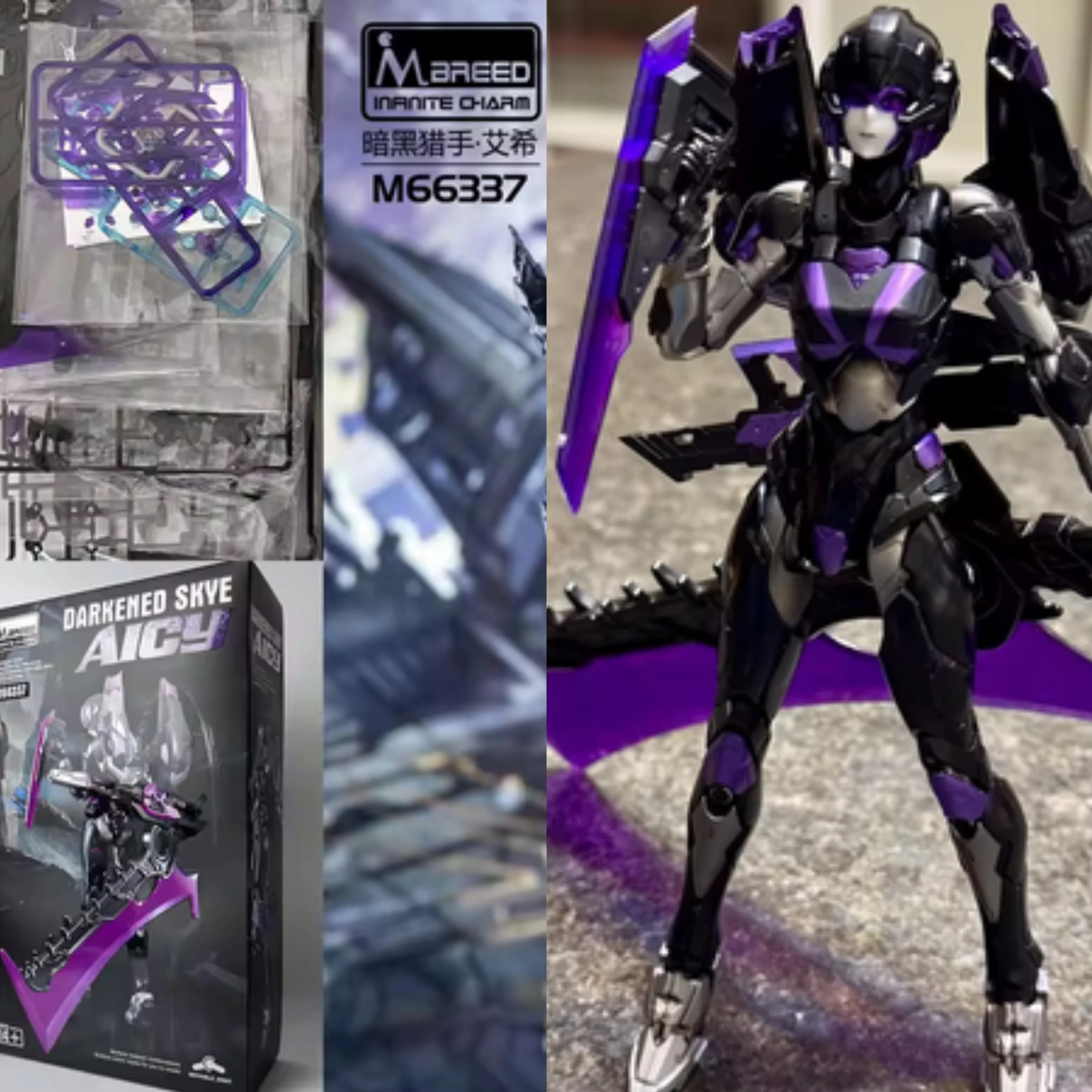 M Breed Infinite Charm M66337 AICY Darkened Skye Arcee التحول الجمعية أطقم منمذجة لعبة شخصيات الحركة