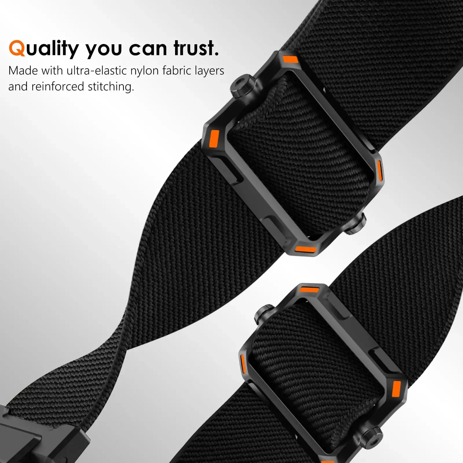 Sport Strap for Apple Watch Ultra 2 Band 49mm 46mm 45mm 44mm 42mm Metal Clasp Nylon Bracelet Correa iWatch Series 10 9 8 7 6 5 4