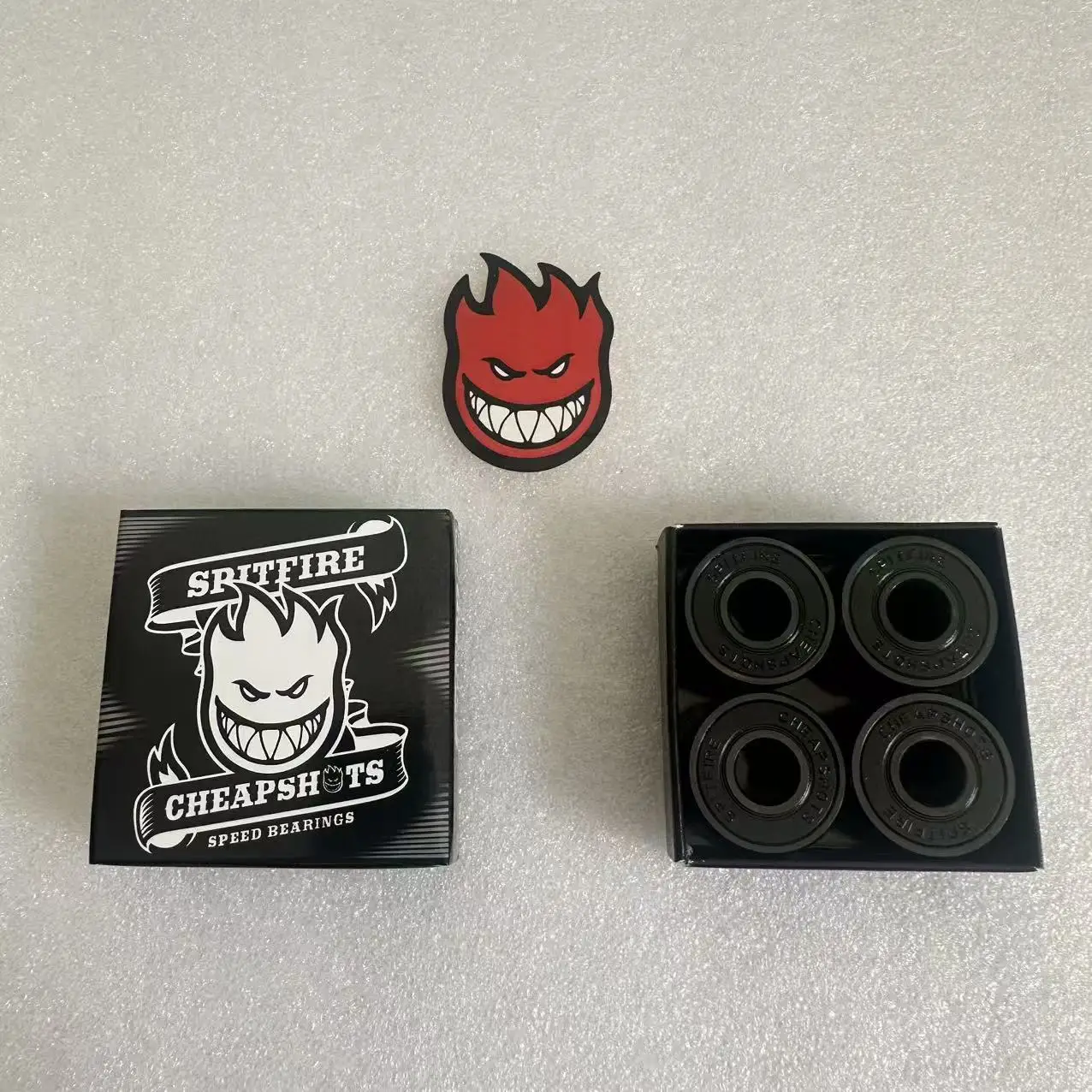 10 Sets SF Skateboard-Lager, Original Hochwertige Skate-Lager, Hochgeschwindigkeits-Starkes CHEAPSHOTS Spit-Fire Skateboard-Lager – Detail 4