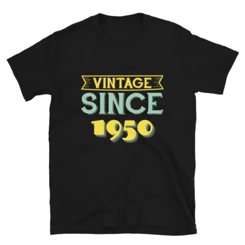 Vintage Since 1950 Limited Edition Unisex T-Shirt