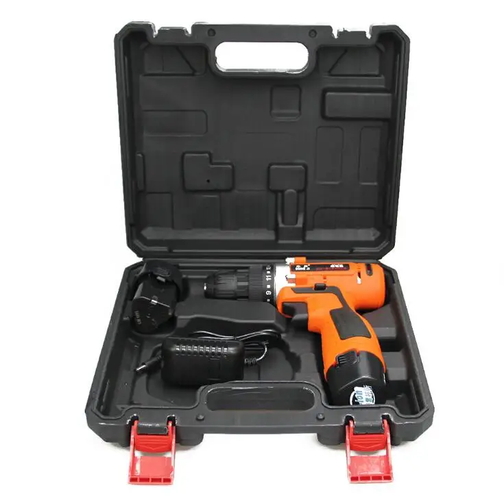 Free shipping Hardware Household Tool Set Lithium electric drill Electric Tool Hardware Electrical Maintenance Tool set Suitcase