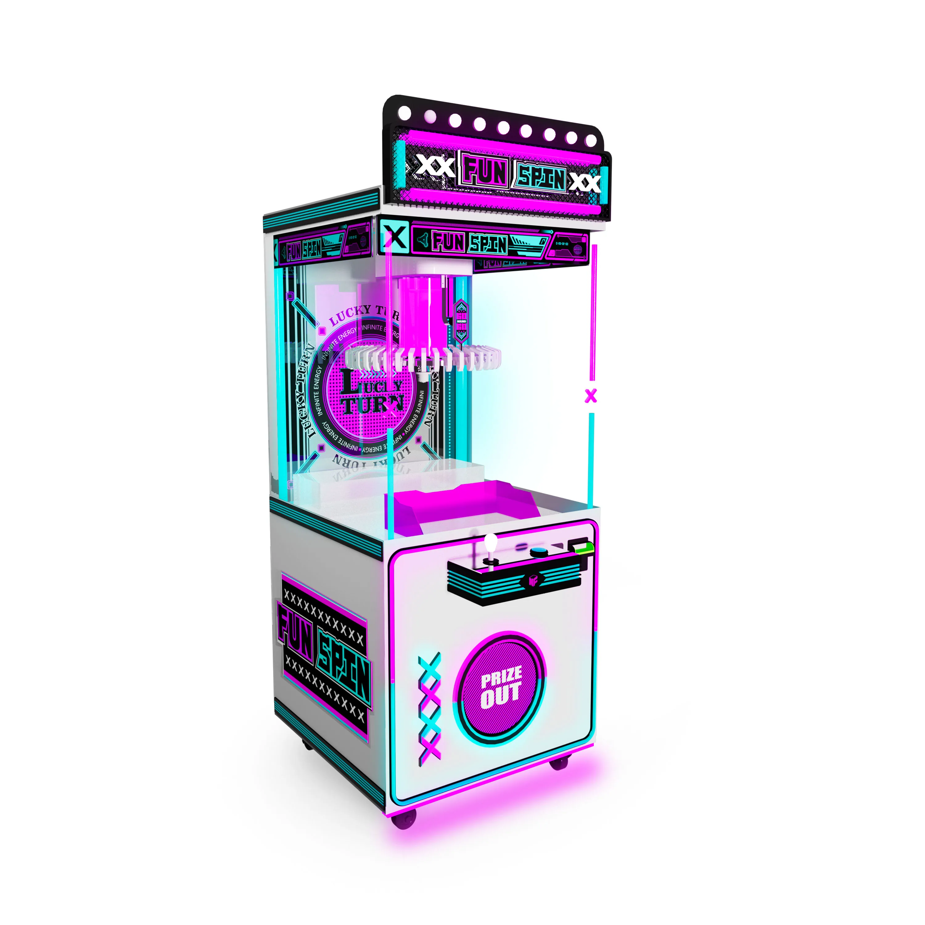 

НОВЫЙ зажим для игр с монетоприемником, подарочная машина, бесплатный зажим для вращения, подарочные игровые машины, новинка на рынке