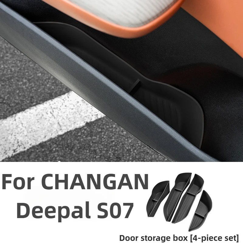 

Door Storage Box For CHANGAN Deepal S07 Accessories 2026/2025 Eco-Silicone Shockproof Protective Organizer Non-toxic 2023-2024