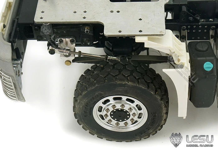 RC 1/14 LESU Lenkservo-Teile für Tamiya Hydraulikbagger Lader Muldenkipper für SCANIA MAN VOLVO Anhänger Kipper DIY-Teile – Detail 4