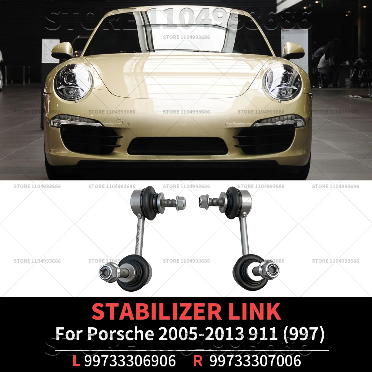 

Для Porsche 911 997 2005-2013 гг., передняя тяга стабилизатора OEM 99733306906 99733307006 99733306904 99733307004 99733306905 99733307006