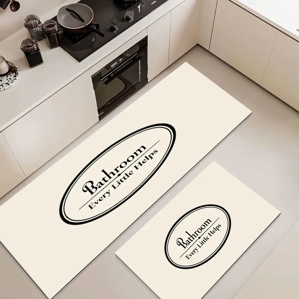 

VIKAMA Kitchen Easy to Maintain Diatomaceous Earth Floor Mat, Water-Absorbent, Anti-Slip, Durable, Home Foot Mat