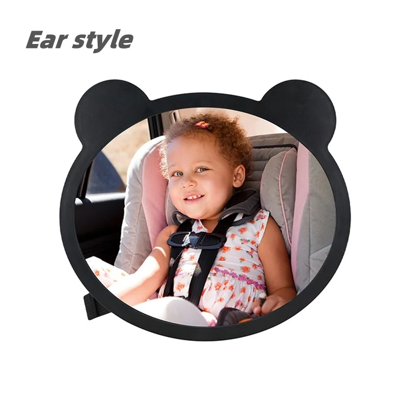 Baby Car Mirror Ear style ,  for Car Seat Forward Facing Mirrors for Infant, Carseat Back Seat Backseat Child Rearvi