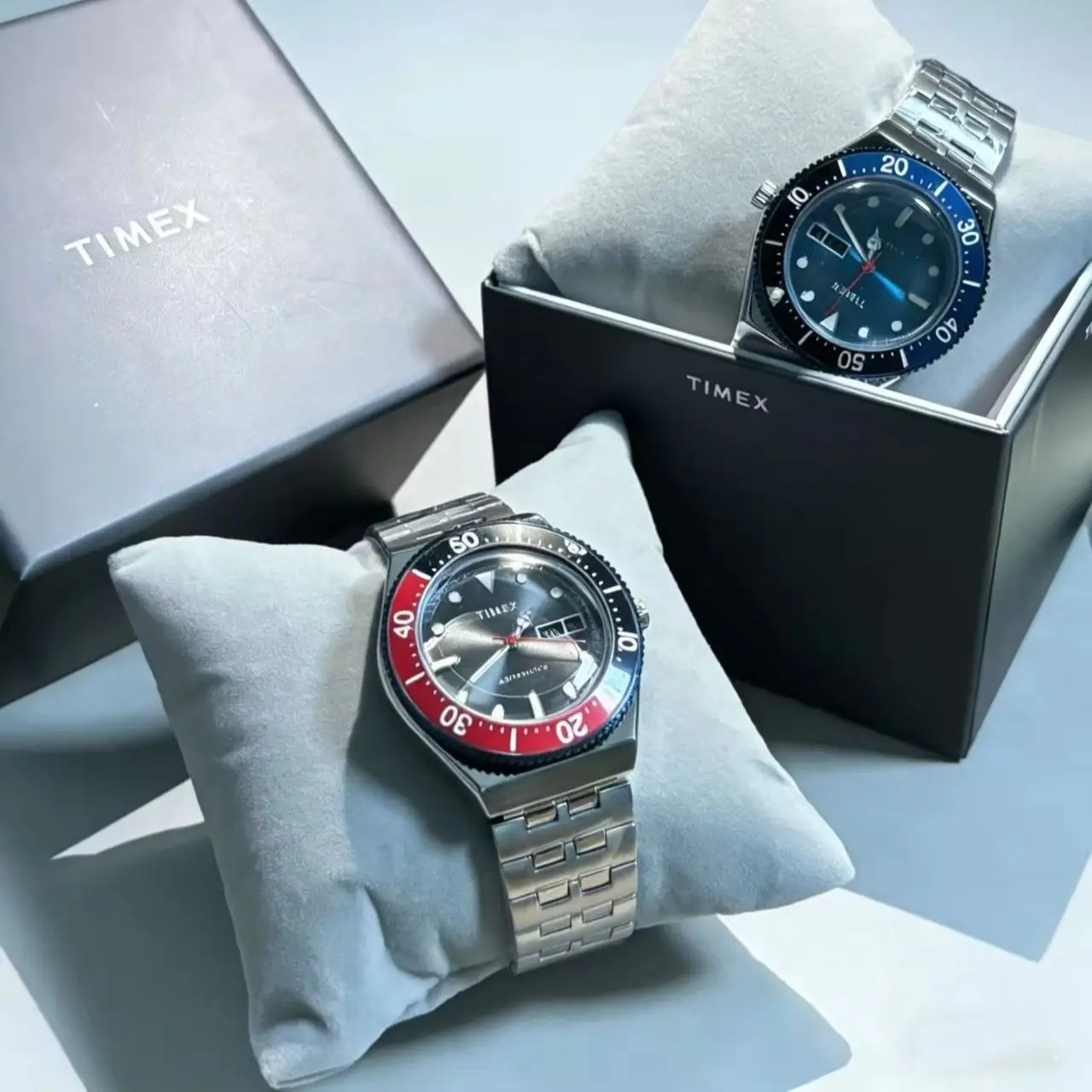TIMEX Men's Business Watch Fashion High Beauty Luxury Leisure Multi functional Watch with Calendar and Steel Strip Watch